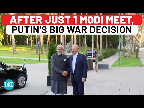 After Just 1 Meeting With PM Modi, Putin’s Major Ukraine War Decision, With India Link | Russia [Video]