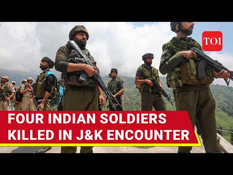 Indian Army Officer, Three Soldiers Killed In J&K Gunfight With Pak Terrorists | Doda Encounter [Video]