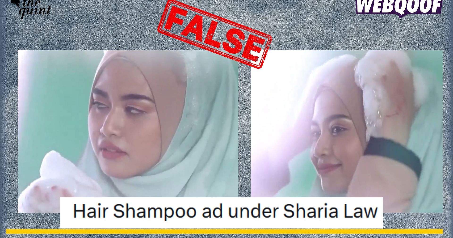 check | Parody Ad Video of Head Scarf From Malaysia Goes Viral as Shampoo Ad For Muslims