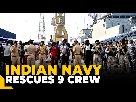 Indian Navy rescues 9 crew from capsized oil tanker off Oman, one dead [Video]