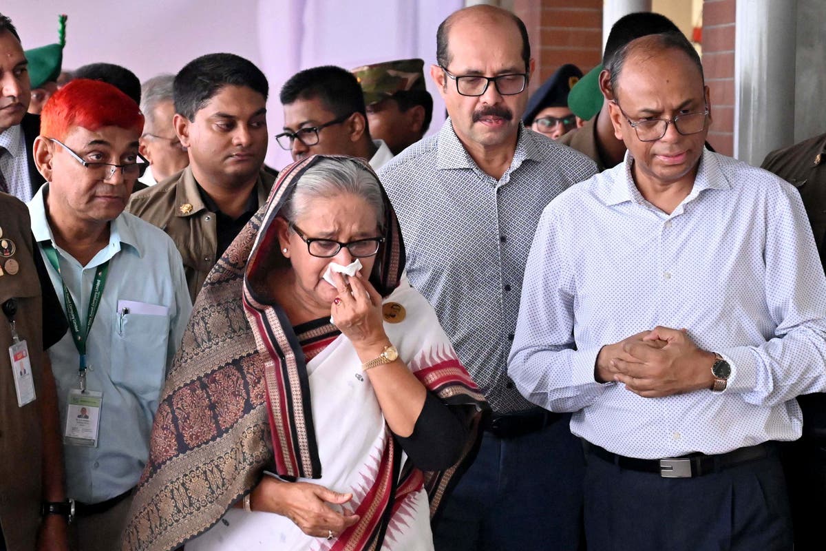 Bangladesh PM accused of crocodile tears over damaged train station after 150 killed in violence [Video]