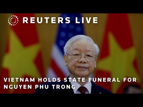 LIVE: Nguyen Phu Trong, former President of Vietnam, funeral procession [Video]