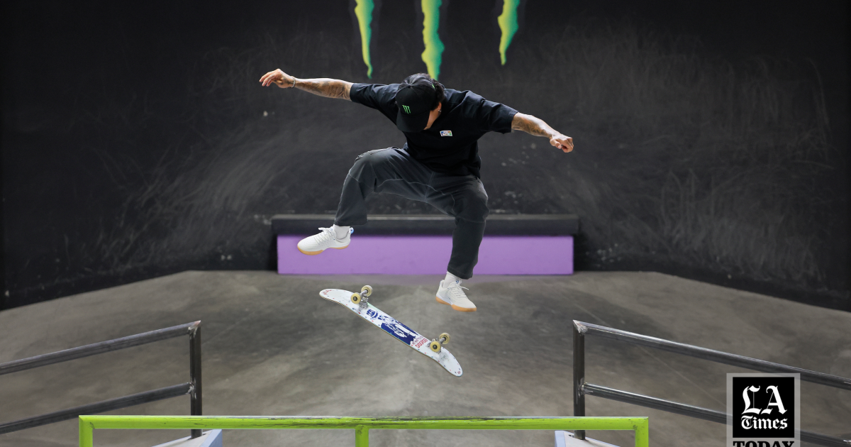 LA Times Today: With nothing to lose, Nyjah Huston embraces a new approach in quest for Olympic gold [Video]