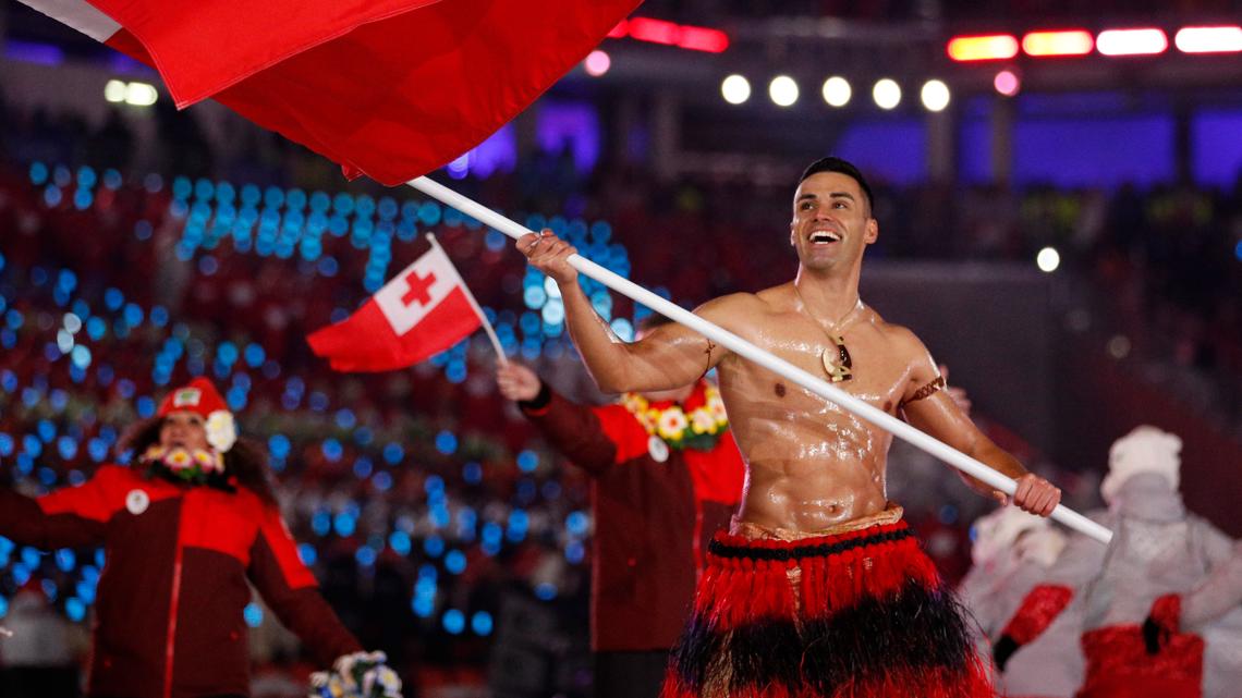 Tonga shirtless flagbearer Pita Taufatofua not competing in Paris [Video]