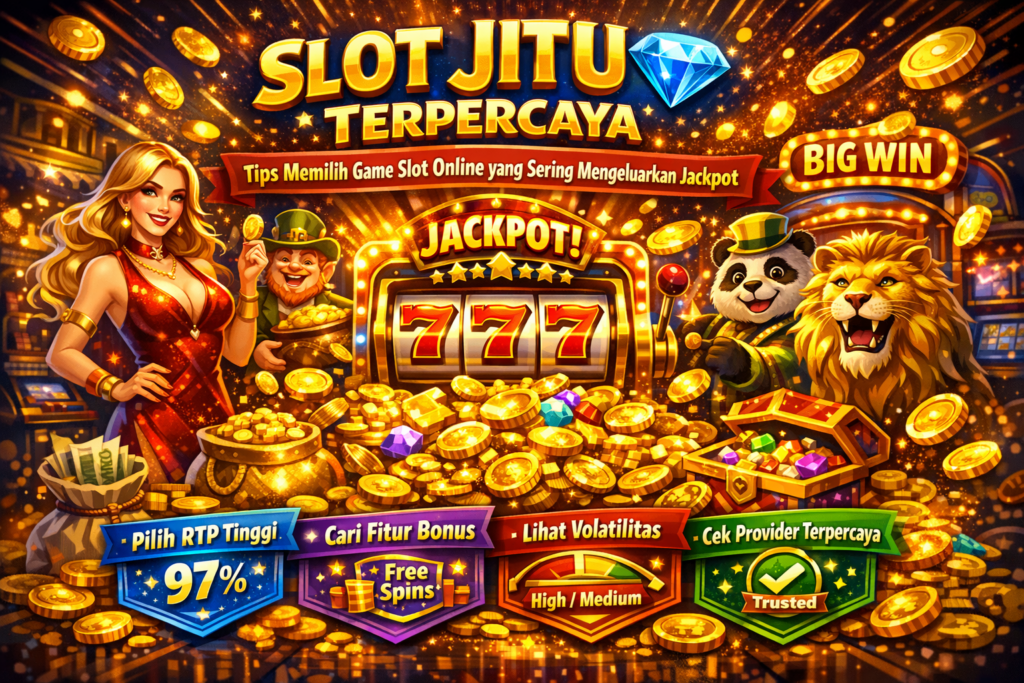 Slot Jitu Terpercaya 💎 Tips Memilih Game Slot Online yang Sering Mengeluarkan Jackpot